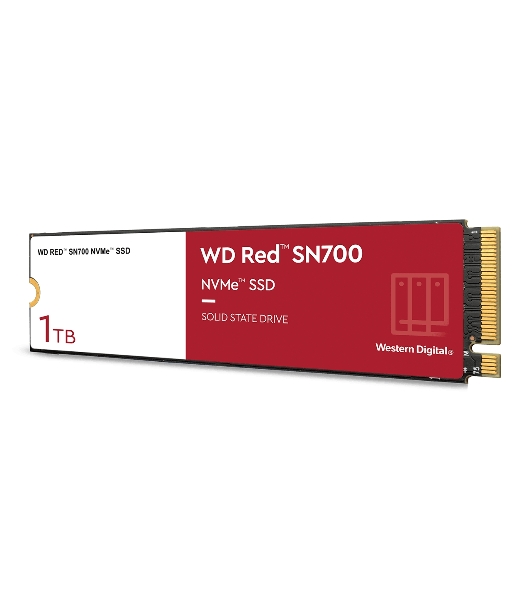 Накопитель SSD WD Red SN700, 1Tb, PCIe 3.0 x4, M.2 2280, NVMe, R/W 3430/3000
