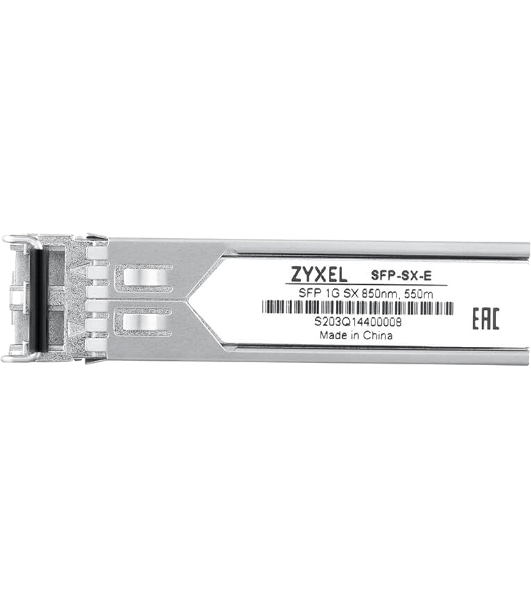 Трансивер Zyxel SFP-SX-E (pack of 10 pcs), multi mode, SFP, LC, 850nm, 550 m