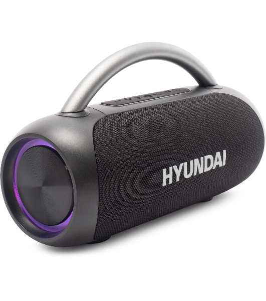 Колонка портативная Hyundai H-PS1026 черный 40W 2.0 BT 10м 1800mAh