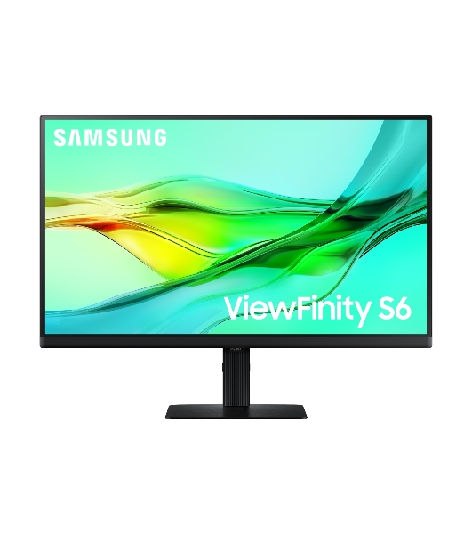 Монитор 27' Samsung ViewFinity S6 S60UD LS27D604UAIXCI IPS 2560x1440, 100 Гц, 5 мс, 16:9, 350 кд/м², 1xHDMI, 1xDP, 1xUSB-C, 3xUSB, 1x3.5 мм, черный