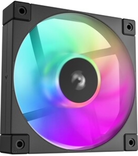 Вентилятор для корпуса DEEPCOOL FD12 черный, 120 мм, 2050 об/мин, 26.9 дБ, 4 pin