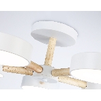 Светильник Ambrella light FL4825/5 WH белый 3000K-6400K 65W D580*160 (ПДУ ИК), фото9