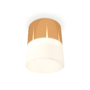Светильник Ambrella Light XS8121011 PYG/FR золото желтое полированное/белый матовый GX53 (C8121, N8402)