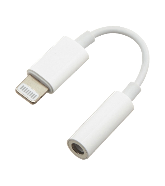Переходник USB Cablexpert CCA-LM3.5F-01-W, Lightning/Jack3.5F, белый