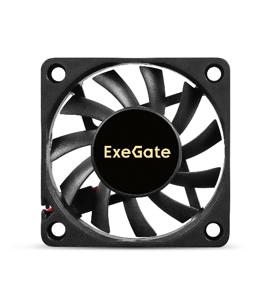 Вентилятор для корпуса ExeGate ExtraPower EP06010B2P черный, 60 мм, 3200 об/мин, 26 дБ, 2 pin