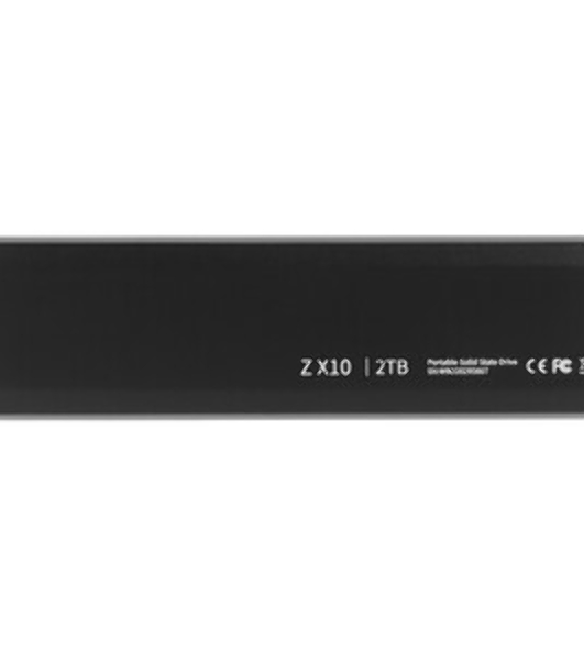 Внешний SSD Netac ZX10, 2TB, USB 3.2 Gen 2 Type-C, R/W 1050/1050, черный