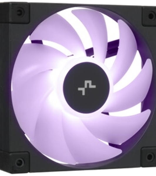 Вентилятор для корпуса DEEPCOOL FD12 черный, 120 мм, 2050 об/мин, 26.9 дБ, 4 pin