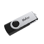 Флешка USB Netac U505 (NT03U505N-016G-20BK), 16Gb, USB 2.0, R/W 70/30, черный/серебристый, фото8