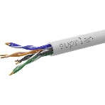Кабель информационный Suprlan Standard 01-0328-9, cat.5e U/UTP 4 пары 24AWG, PVC, внутренний, 305м, серый, фото4
