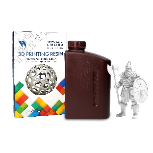 Фотополимерная смола NVPrint высокой детализации 14K Standard Resin White для 3D печати 1 кг (бут)