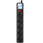 Сетевой фильтр PowerCube, PC 3м, 5р, черный граф. 10А, UPS(C14), SPG5-B3, фото9