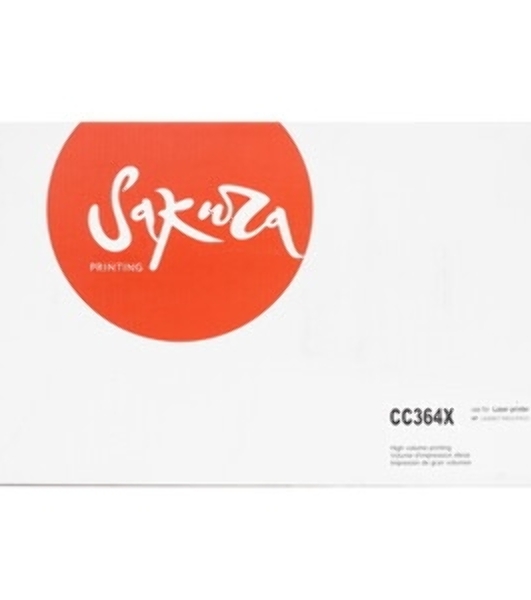 Картридж лазерный Sakura CC364X для HP LaserJet P4015/4015n/4015tn/P4515/4515n/4515tn/4515x/4515fx, черный, 24000 к.