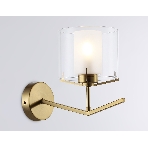 Настенный светильник Ambrella light LH57010 BS/FR латунь/белый матовый E14 max 40W 280*150*220, фото3