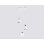 Светильник Ambrella light TR8467/3 WH/FGD белый/золото E27/3 max 60W D340*1000, фото5