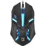 Мышь проводная Defender Hit MB-550 черный, 1600 dpi, USB, кнопки - 4, фото25
