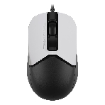 Мышь проводная A4Tech Fstyler FM12S белый/черный, 1200 dpi, USB, кнопки - 3, фото 1