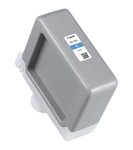 Картридж струйный Canon PFI-110 C 2365C001 голубой (160мл) для Canon TX-2000/TX-3000/TX-4000