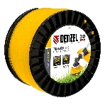 Леска для триммера Denzel витой квадрат, 2,4мм х 243м, на DIN катушке FLEX CORD, фото7