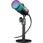 Игровой стрим микрофон Defender Glow GMC 400 USB, провод 1.3 м, фото5