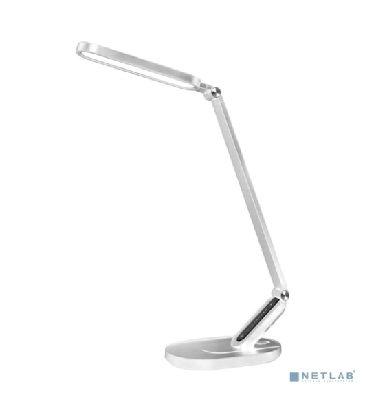 Настольный светильник Camelion KD-859 C01 белый LED (Свет-к наст.10Вт,230В,750лм,сенс.рег.ярк и цвет.темп,USB-5В,1А)