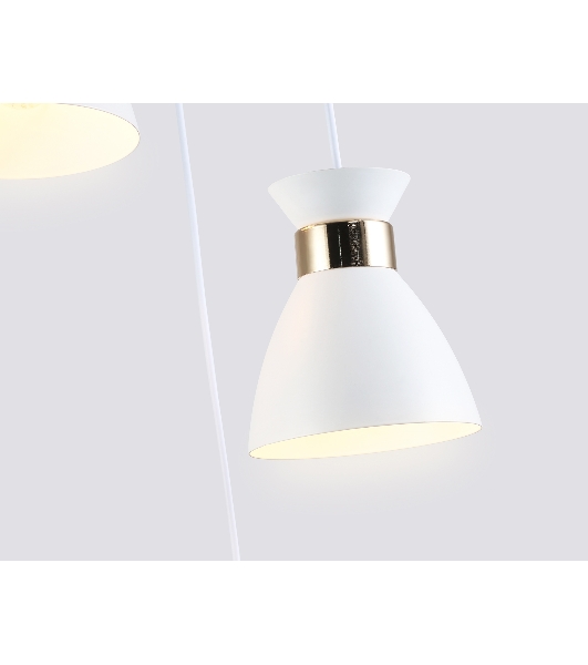 Светильник Ambrella light TR8467/3 WH/FGD белый/золото E27/3 max 60W D340*1000