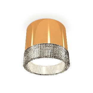 Светильник Ambrella Light XS8121020 PYG/CL золото желтое полированное/прозрачный GX53 (C8121, N8480)