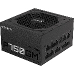 Блок питания Gigabyte P750GM (GP-P750GM), 750Вт, 80 PLUS Gold, 120мм, модульный, черный, фото2