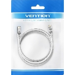 Патч-корд Vention прямой SFTP cat.6A, RJ45 - 1,5 м. Серый, фото 1