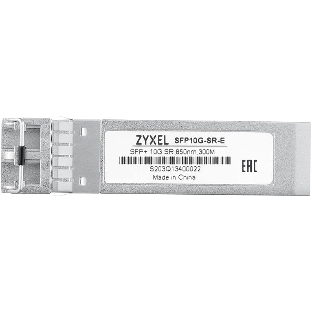 Трансивер ZYXEL SFP10G-SR-E (pack of 10 pcs), SFP transceiver multi mode, SFP +, Duplex LC, 850nm, 300 m