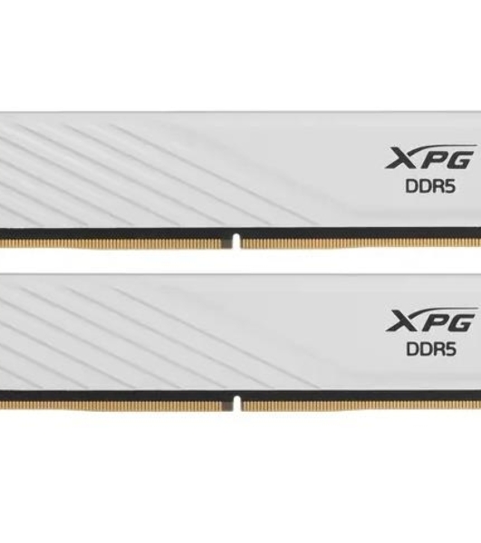 Оперативная память XPG Lancer Blade, DDR5, 32GB (2x16GB), 6000MHz, CL30, DIMM, с радиаторами, белый