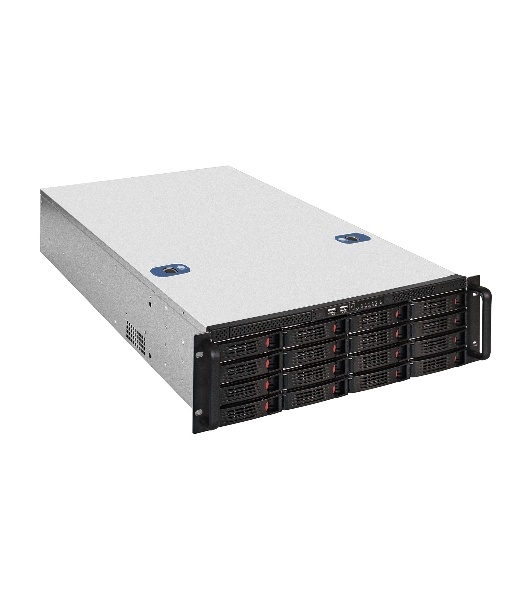 Серверный корпус ExeGate Pro 3U660-HS16 (RM 19', высота 3U, глубина 660, БП 2U-920ADS,16xHotSwap, USB)