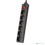 Сетевой фильтр Perfeo 'POWER+',PF_A4674 (5,0 м, 6 розеток, черный (PF-PP-6/5,0-B)), фото 1