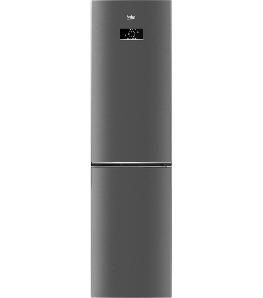 Холодильник Beko B3R0CNK332HX серебристый двухкамерный 200/100л морозилка снизу No Frost