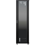 Шкаф серверный NTSS Премиум (NTSS-R42U80100GS-BL) напольный 42U 800x1000мм пер.дв.стекл металл 900кг черный 910мм 160кг 1987мм IP20 сталь, фото5