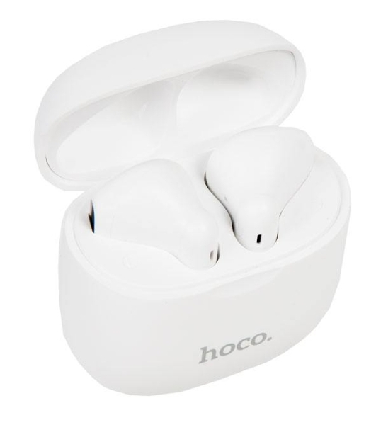 Наушники TWS Hoco ES56 белый, вкладыши, Bluetooth, до 4 ч.