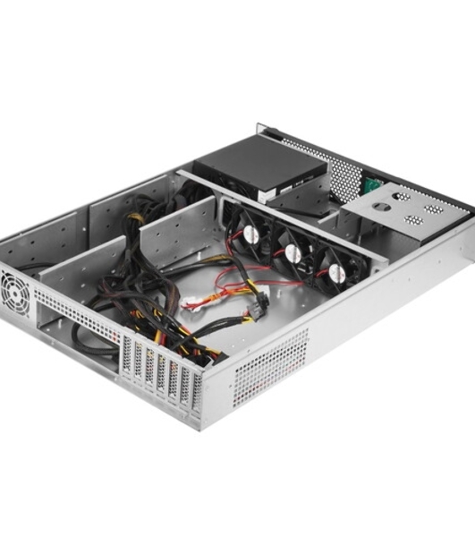 Серверный корпус ExeGate Pro 2U550-04 (RM 19', высота 2U, глубина 550, БП 2U-800ADS, 2*USB)