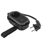 Удлинитель Cablexpert Exnovo mini, EXN-1-CU2-B-1.13, 1р, 16А, 1xType-C PD, 20 Вт, 2хUSB QC, 18Вт, 1.13м, ур.защиты 1+, черный, коробка, фото8