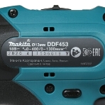Дрель-шуруповерт Makita DDF453SYE, 18 В, 1,5 Ач, 42 Нм, щеточный, фото15