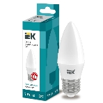 Лампа светодиодная IEK LLE-C35-7-230-40-E27 ECO C35 свеча 7Вт 230В 4000К E27, фото 1