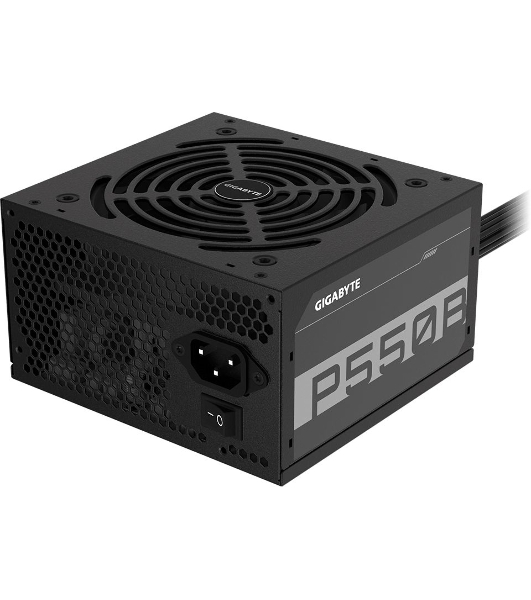 Блок питания Gigabyte GP-P550B, 550Вт, 80 PLUS Bronze, 120мм, черный