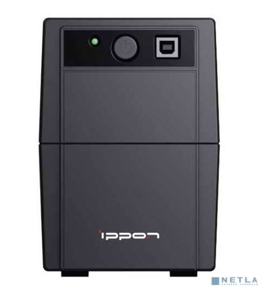 Источник бесперебойного питания Ippon Back Basic 1050S Euro 600Вт 1050ВА черный