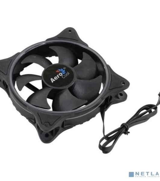 Вентилятор для корпуса Aerocool/Formula Eclipse 12 черный, 120 мм, 1200 об/мин, 19.8 дБ, 6 pin