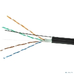 Кабель Cablexpert UPC-5051E-4-CU-OUTR, UTP outdoor 4x2x0.51 на тросу, медный, кат.5e, однож., 305м, coil, черный, фото2