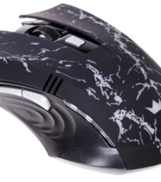 Мышь проводная Crown Gaming CMXG-600 черный, 2200 dpi, USB, кнопки - 6