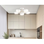 Светильник Ambrella light FL4825/5 WH белый 3000K-6400K 65W D580*160 (ПДУ ИК), фото4