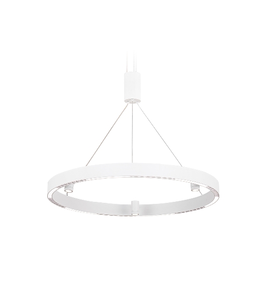 Подвесной светодиодный светильник Ambrella light FL5844/1+3 WH белый 40W 3000K/4200K/6400K D600*1200 (без ПДУ)