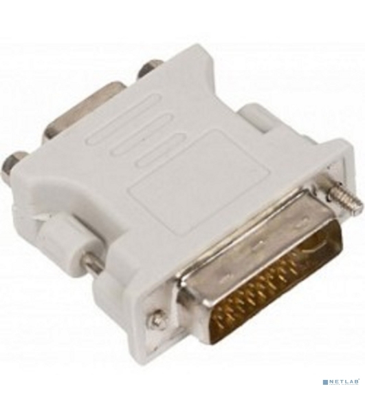 Переходник DVI-I (M) в VGA(SVGA) (F) ExeGate, позолоченные контакты, экранирование