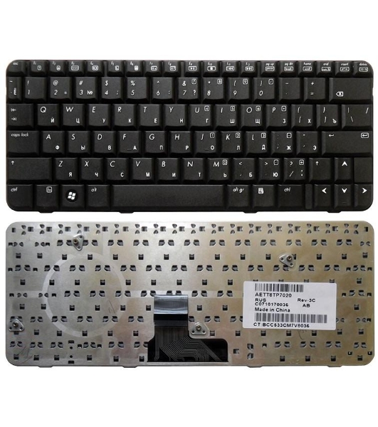 Клавиатура для ноутбука HP PavilionTX1000 TX2000 TX2100 TX2500 черная