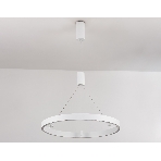 Подвесной светодиодный светильник Ambrella light FL5844/1+3 WH белый 40W 3000K/4200K/6400K D600*1200 (без ПДУ), фото5