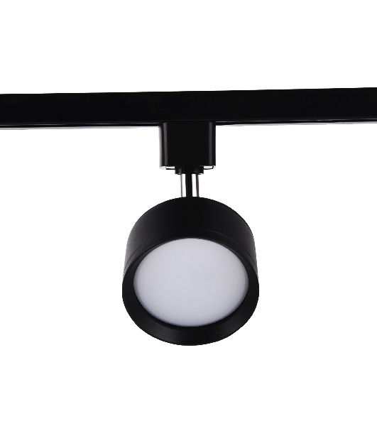 Трековый однофазный светильник Ambrella light GL5357 BK черный GX53 max 12W